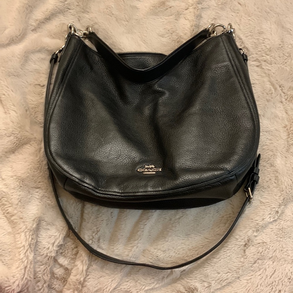 Coach Black Hobo Style Bag